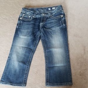 Miss Me Cuffed Capri Jeans Size 29